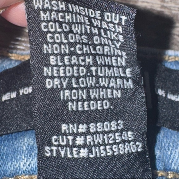 *3 for $15* REWASH American Original Denim Shorts 3 High-Rise Distressed Jeans - Picture 5 of 8